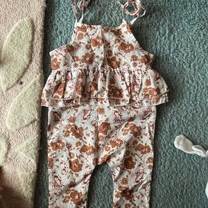 Milkmonster baby girl romper